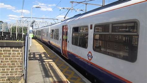 London Overground Livery Class 317 Departs At Bethnal Green Youtube