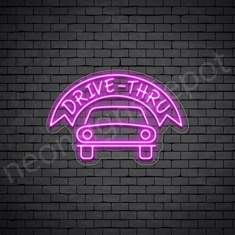 Drive-Thru V14 Neon Sign - Neon Signs Depot