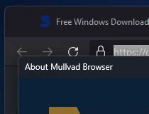 Mullvad Browser Download: Navigate securely over the Internet using a ...