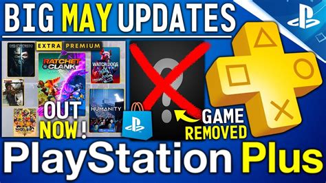 Big Ps Plus Updates Ps May Game Removed Extra Premium Games