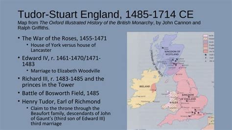 Tudor Stuart England 1485 1714 Ad Lecture By Dr Lizabeth Johnson