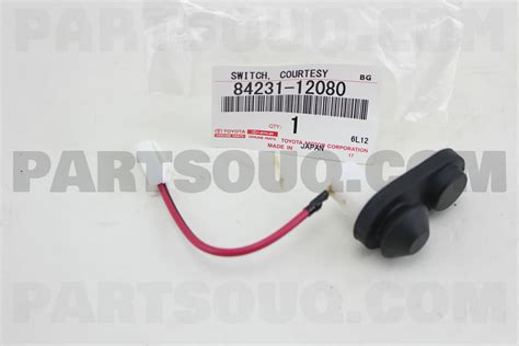 SWITCH ASSY COURTESY LAMP FOR FRONT DOOR 8423132040 Toyota Parts