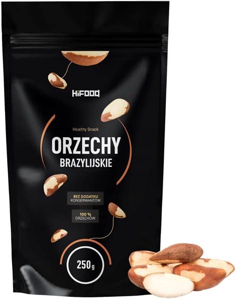 Hifood Orzechy Brazylijskie 250g Ceny I Opinie Ceneo Pl