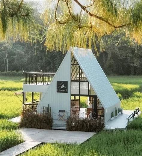 These 10 A Frame House Look Great With Their Exciting Designs Trend