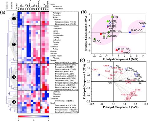 Hierarchical Clustering And Principal Component Analysis Pca Of