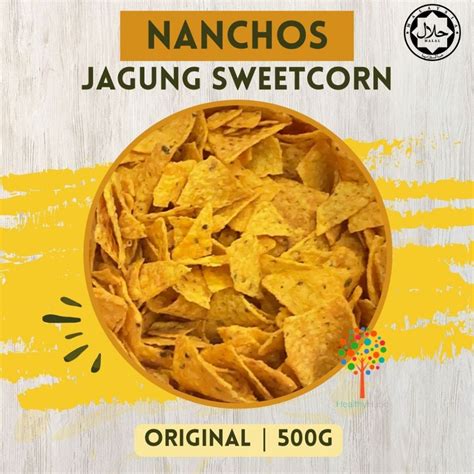 Kerepek Khadijah Tortilla Nachos Jagung Original Gram Nachos