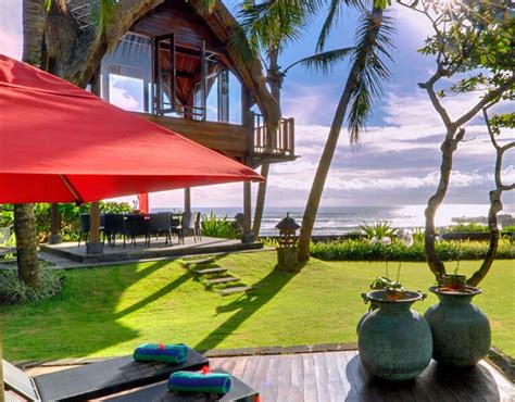 Villa Beach Front Di Pantai Cemagi Canggu Ada 10 Unit Bangunan Dkt Batu