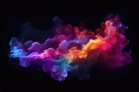 Premium Ai Image Harmonious Nebula Cloud Patterns Swirling In