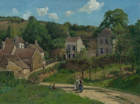 Camille Pissarro The Hermitage At Pontoise The Guggenheim Museums