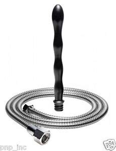 Shower Enema Cleansing Kit Vaginal Clean Anal Colon Douche Long Nozzle
