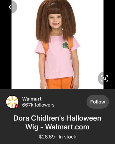 Pin By Akuji On Funny Halloween Wigs Wigs Dora