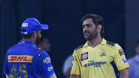 Ipl 2023 Final Ms Dhoni And Csk Emulate Rohit Sharma And Mi With 5th Ipl Title India Today