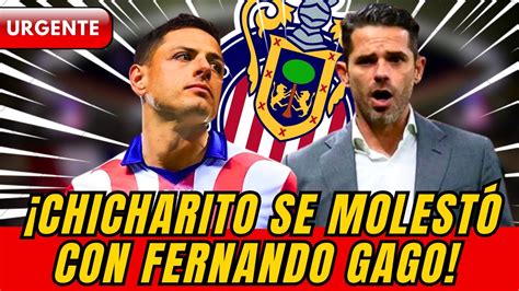 BOMBAZO Revelan que el Chicharito Hernández SE MOLESTÓ con