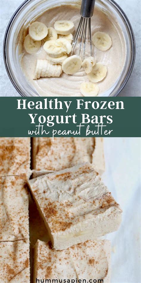 5 Ingredient Healthy Frozen Yogurt Bars No Added Sugar Great For