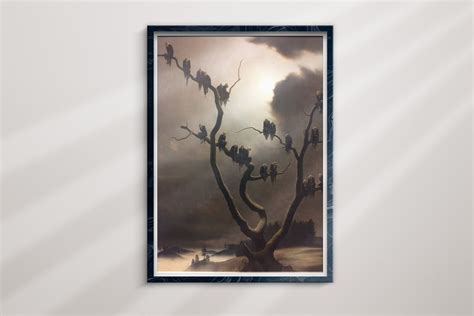 Franz Sedlacek Ghosts On A Tree 1933 Quality Improvement Etsy