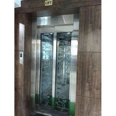 550 Kg Stainless Steel Residential Glass Elevator Max Persons Capacity