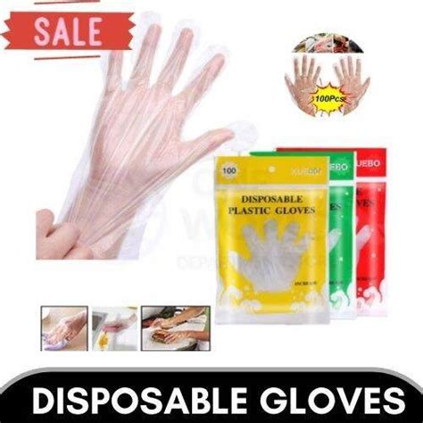 Ow Pcs Pack High Quality Disposable Plastic Gloves Eco Friendly One