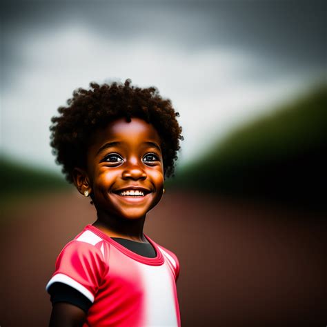 Lexica A Happy Black Child Photography Style