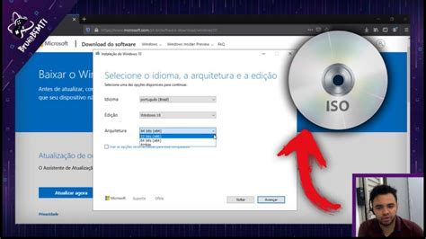 Tutorial Como Baixar ISO Do Windows 10 E 8 1 Original E Atualizada