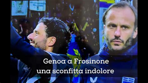 Il Frosinone Vince Il Big Match Genoa Non Bastano I Gol Di Badelj E