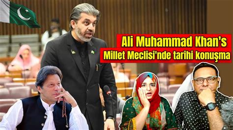 Pakistani Reaction Ali Muhammad Khan S Historical Speech In National