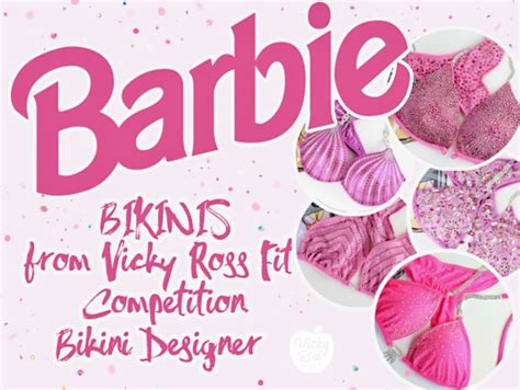 Barbie Bikinis From Vicky Ross Fit Competition Bikini Designer Vicky