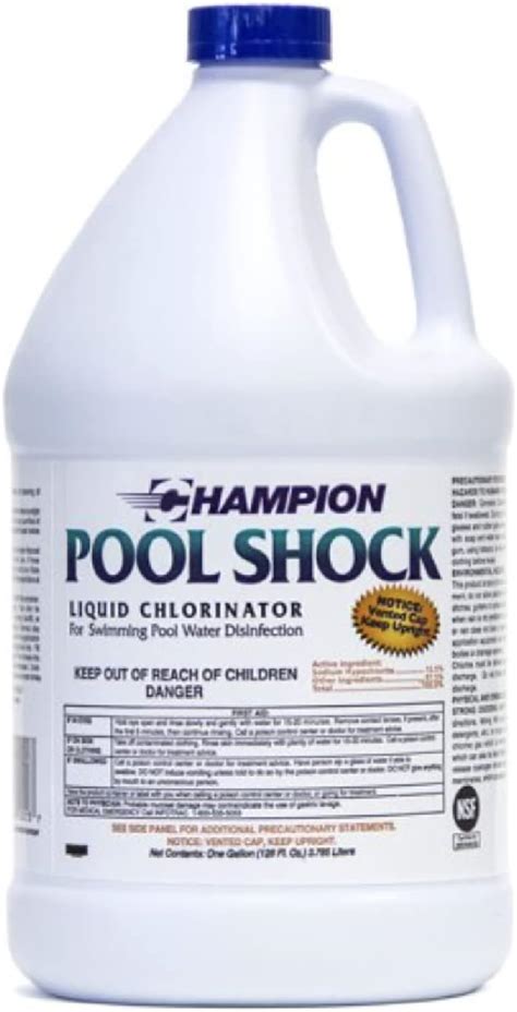 Liquid Chlorine Pool Shock Commercial Grade 12 5 Concentrated