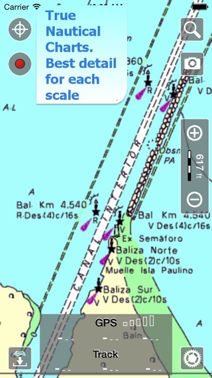 Aqua Map Argentina GPS Marinho By GEC S R L