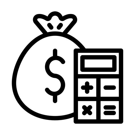 Budget Icon Design 16695827 Vector Art At Vecteezy