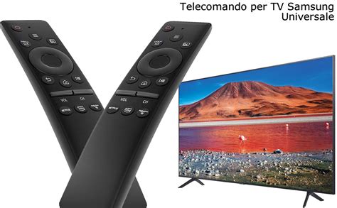 Davilis Telecomando Universale Samsung Per Smart Tv Lcd Qled Led Hdtv