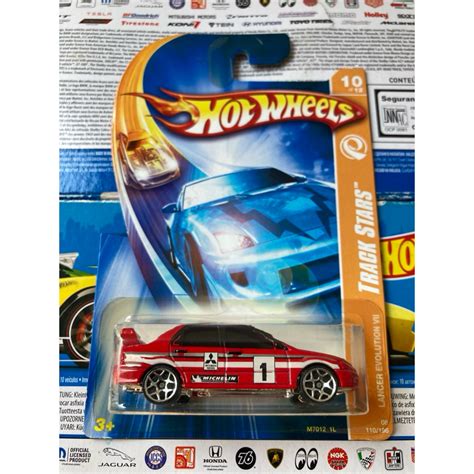 Hot Wheels Lancer Evolution Evo Michelin Not Evo Gt R Skyline Shopee Malaysia