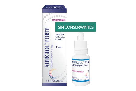 ALERGIOL FORTE NF Solución Otálmica x 5 mL Pharmed sales