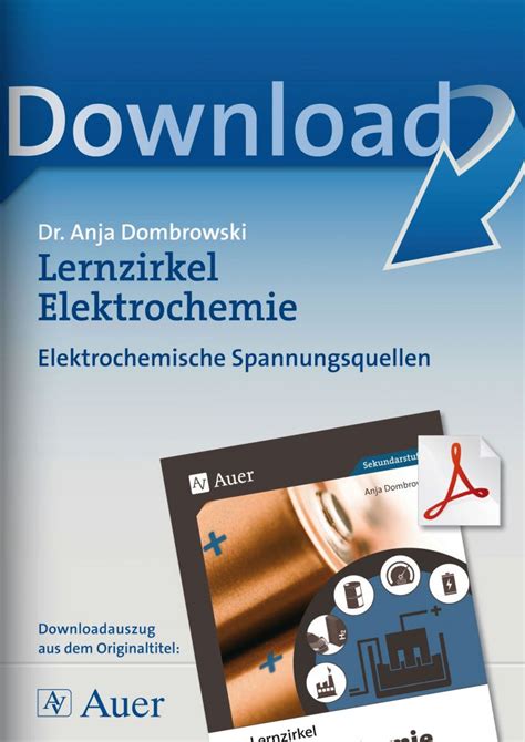 Lernzirkel Elektrochemie für 10 4 EUR sichern