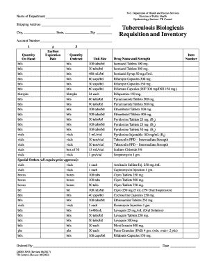 Fillable Online Epi Publichealth Nc Epidemiology Section Tb Control Fax