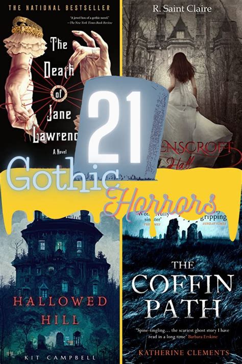 Spine Tingling Best Gothic Horror Novels 2022 Horror Books Gothic