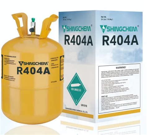 Shingchem R404A Refrigerant Gas R404A Blended Gas With High Purity