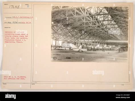 Caption Interior Of A Daylight Assembling Plant At Air Service