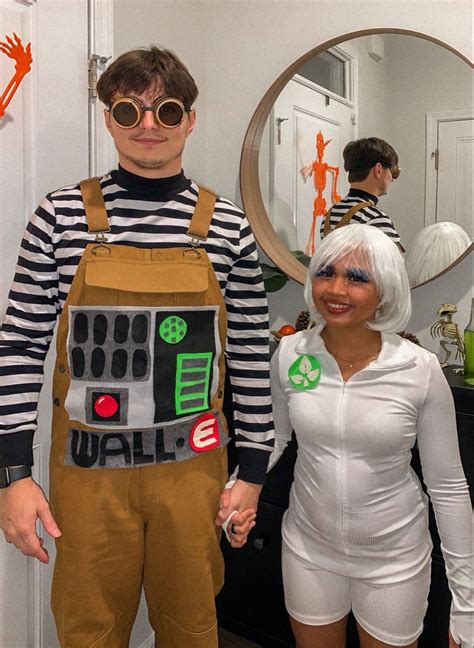 Walle Eva Halloween Costume Cute Couple Halloween Costumes Cute