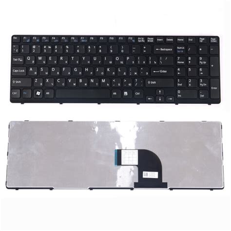 Клавиатура для SVE17 SVE15 SVE151D11V SVE151J11V, 149031851RU, черная ...
