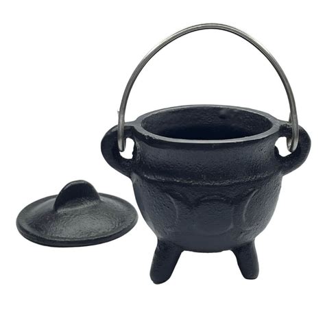 Cast Iron Cauldron With Lid Herbal Sense Life