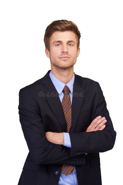 Business Confidence Personified Portrait Of A Handsome Young Business