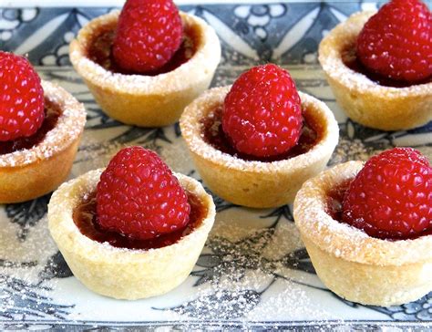 Gluten Free Alchemist Mini Mouthful Jam Tarts With Pate Sucree