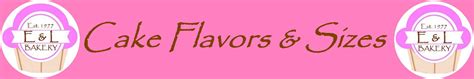 Flavors And Sizes