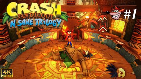 Crash Bandicoot N Sane Trilogy Cap Tulo Espa Ol K Todas