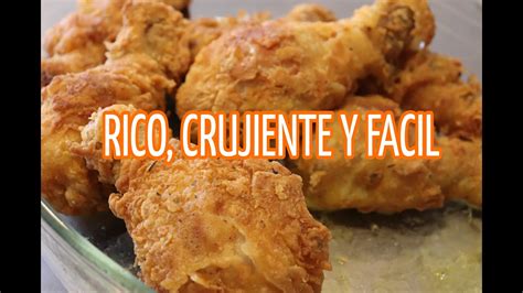 POLLO EMPANIZADO CRUJIENTE RICO Y FACIL YouTube