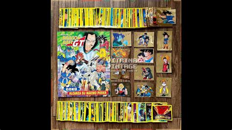 Álbum DRAGON BALL GT y set completo a pegar Ultra Figus Navarrete