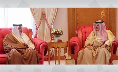 Hm King Receives Hrh The Crown Prince And Prime Minister