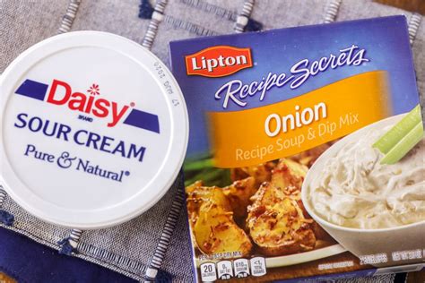 French Onion Dip Recipe {Only 2 Ingredients!} | Lil' Luna