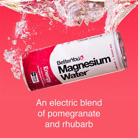 Magnesium Water Energy | BetterYou