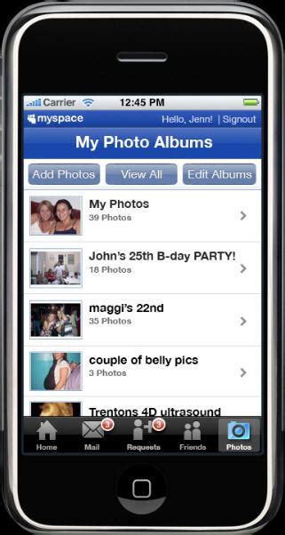 Myspace Releases Iphone Application After Mobile Traffic More Than